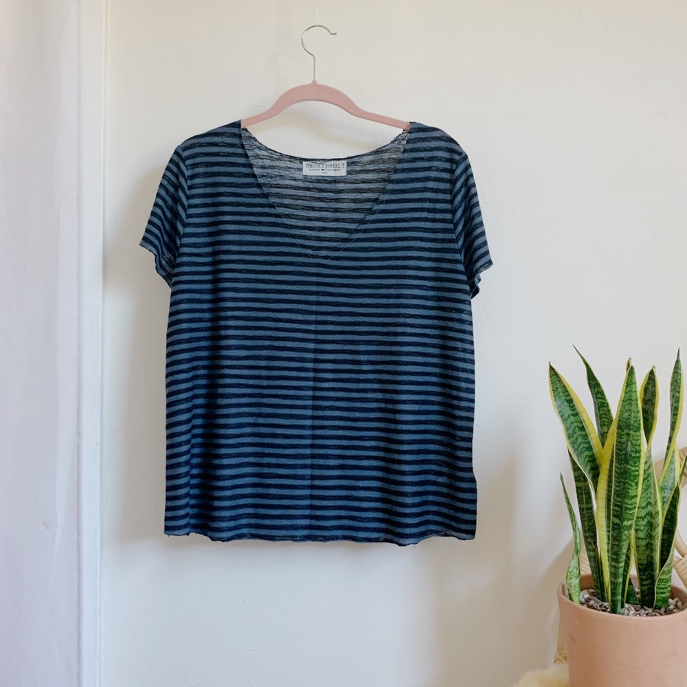 Project Social T Striped Top